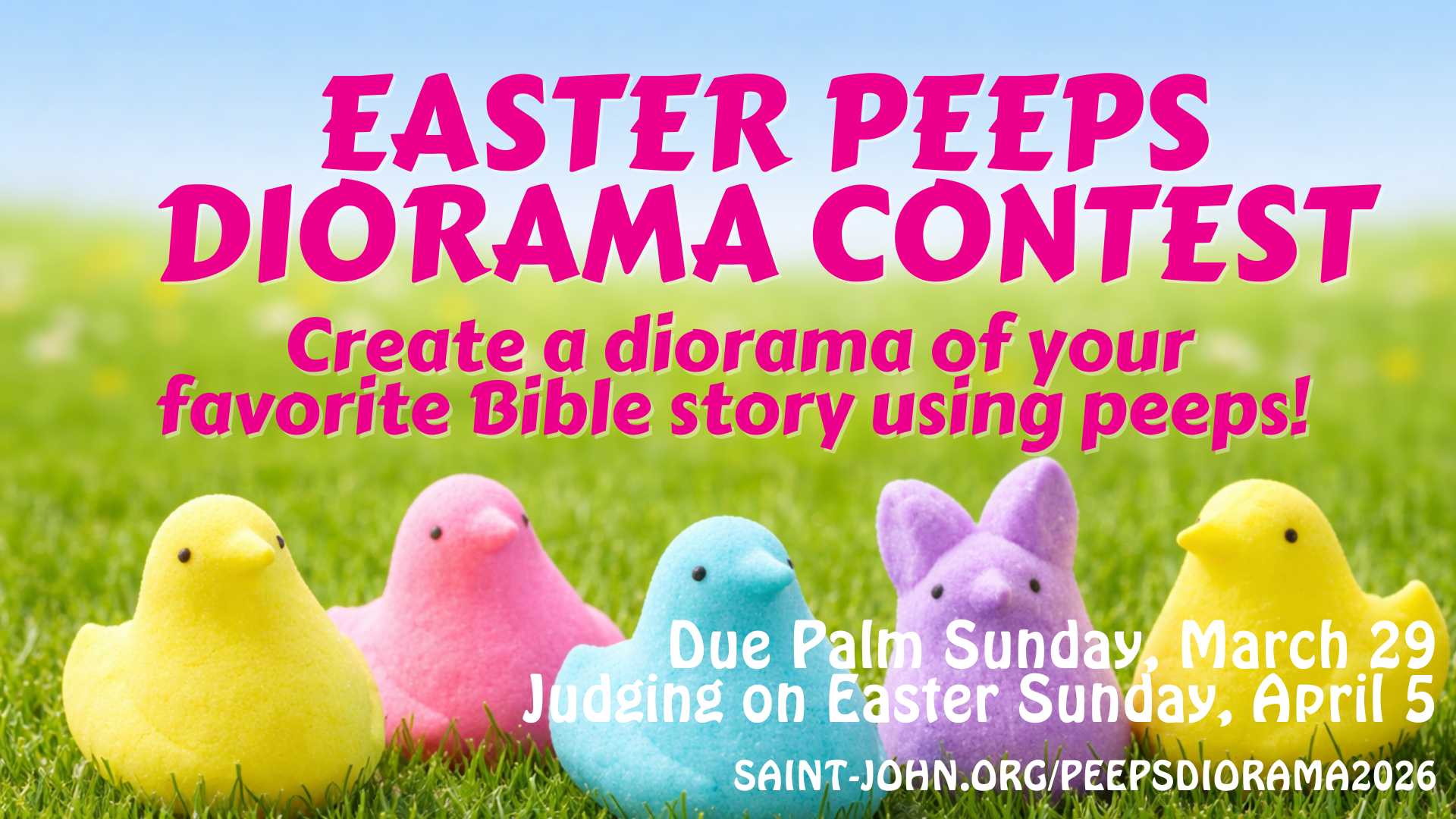 Annual Easter Peeps Diorama Contest 2026